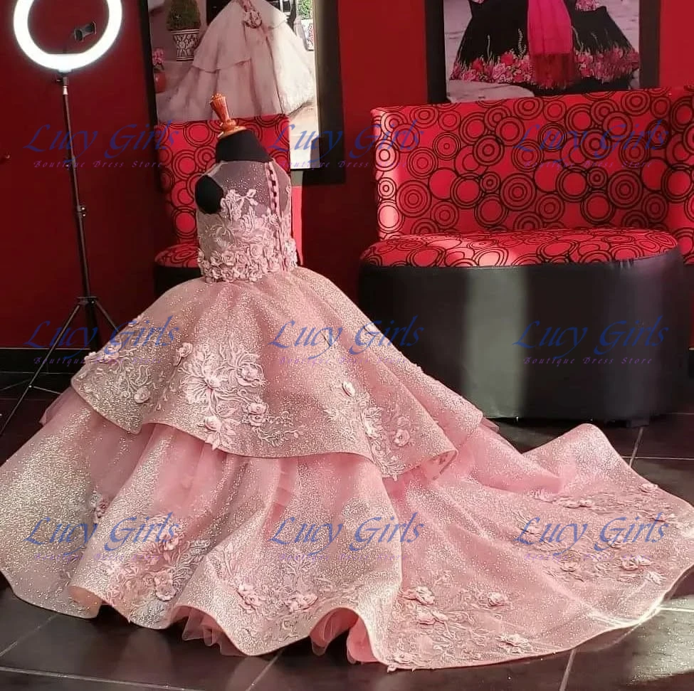 Magnificent Flower Girl Dress  - Embroidery Yellow Dress ulasan dan harga