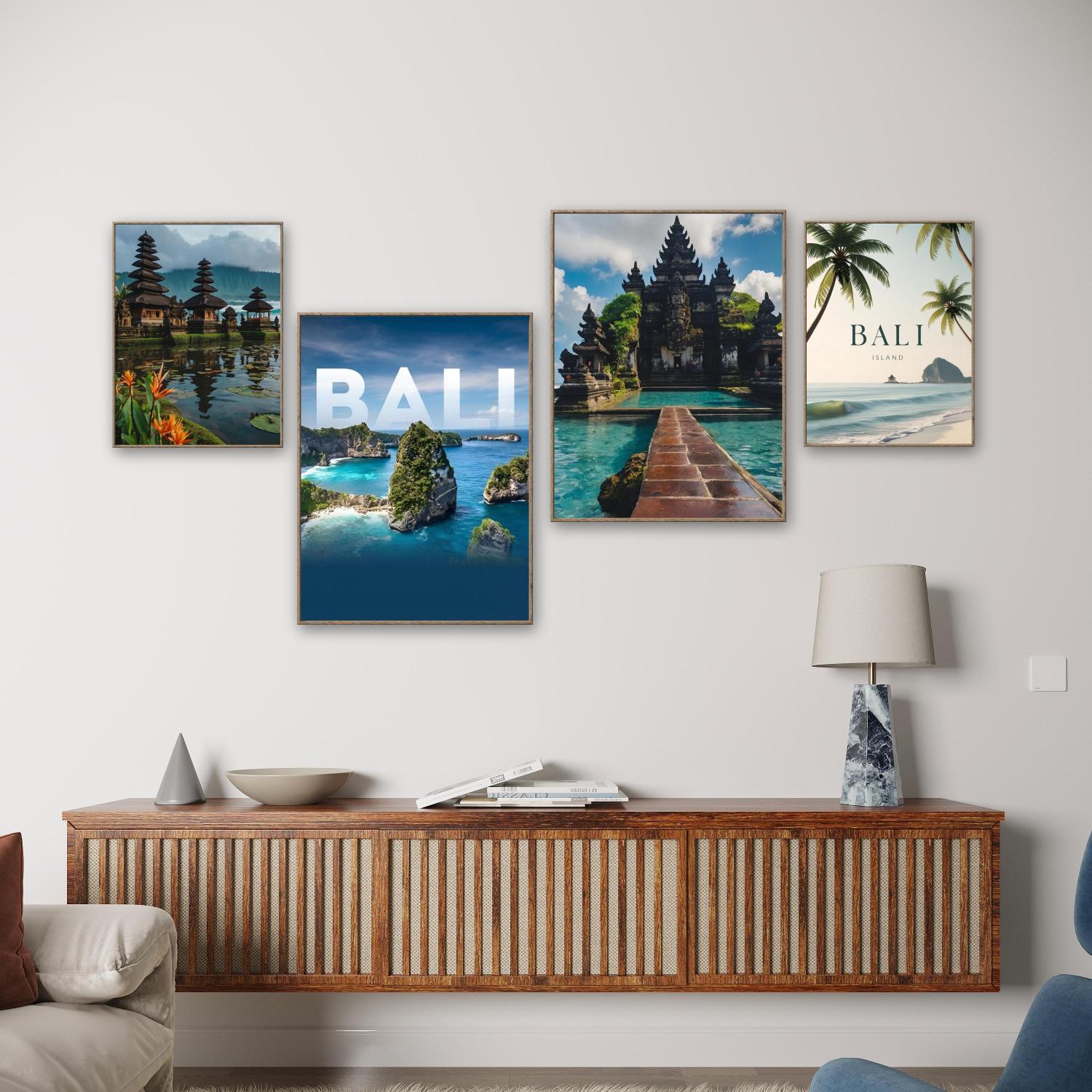 Bali Island Landscape DIY Diam - Embroidery Bali ulasan dan harga