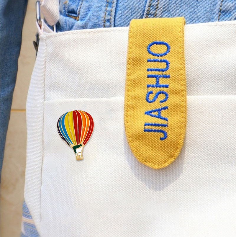 New rainbow hot air balloon br - Embroidery Bali ulasan dan harga
